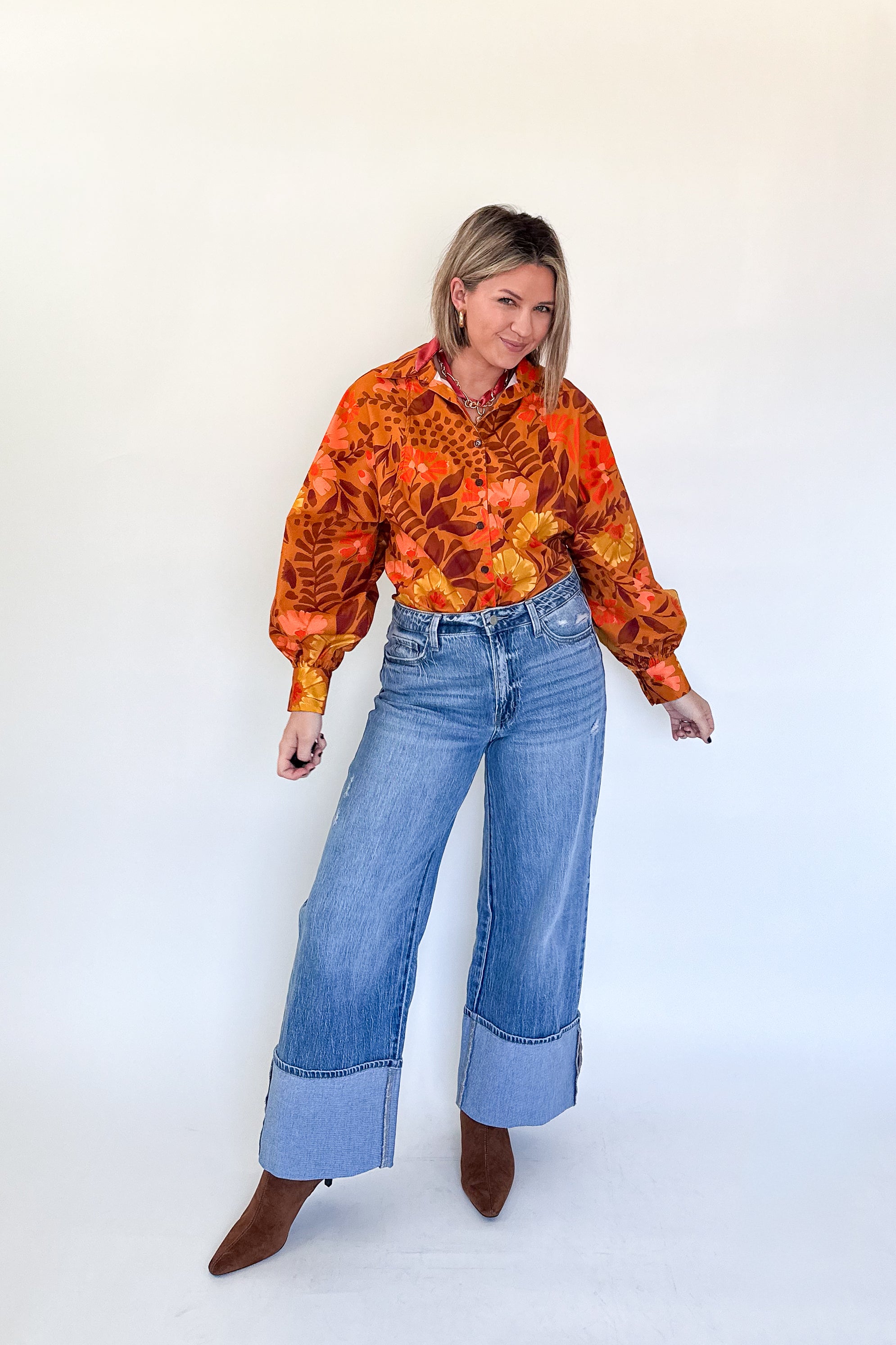 Adrienne Sienna meadows top