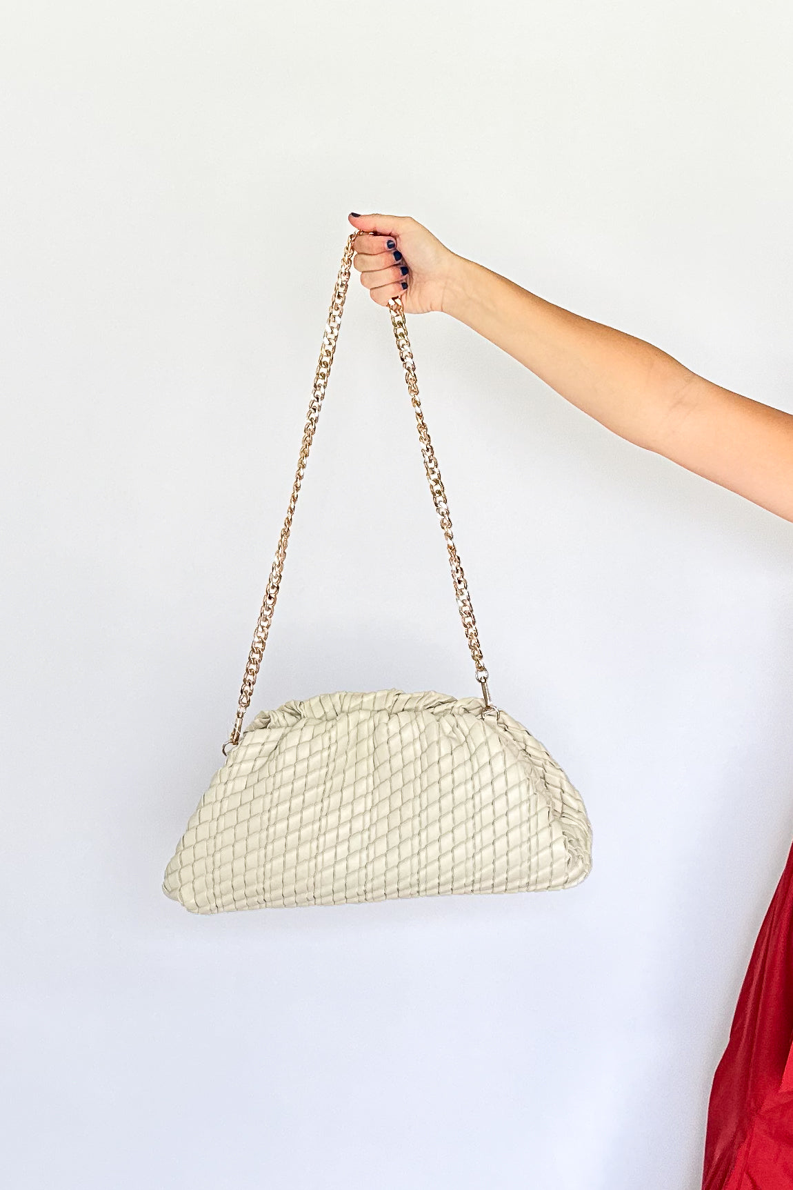 urban expressions Veronica Clutch | Oatmilk