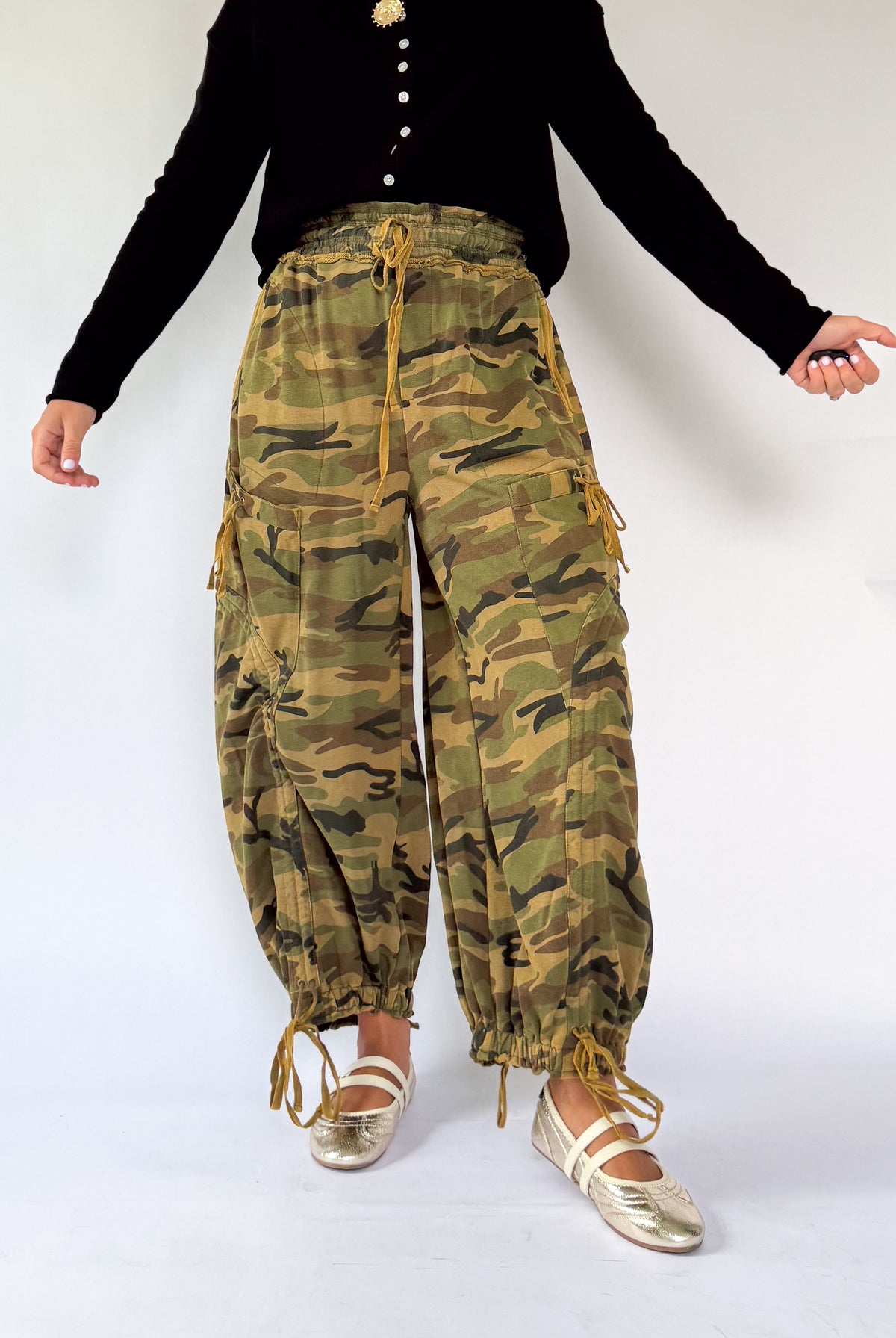 MITTOSHOP CAMO JOGGERS