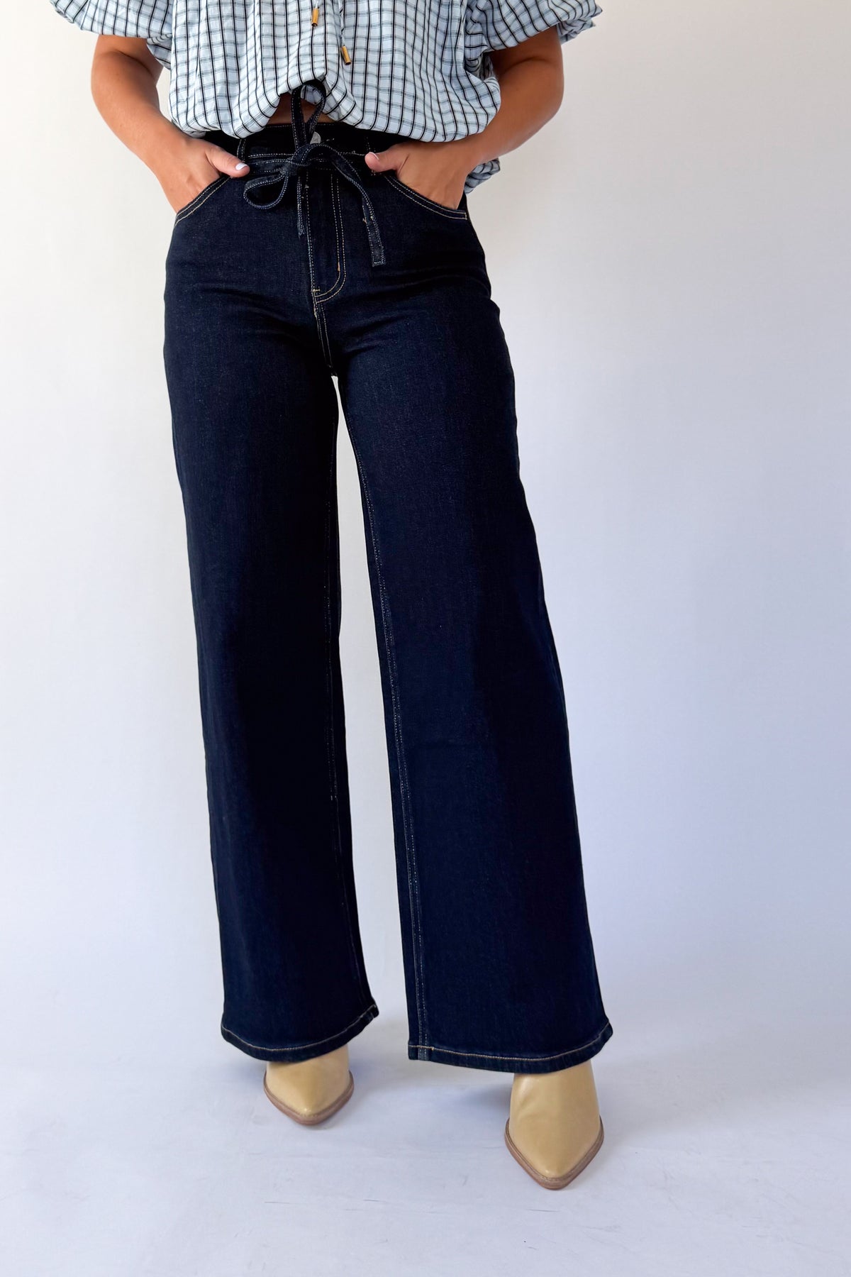 Visionary High Rise Long Wide With Tie By Vervet