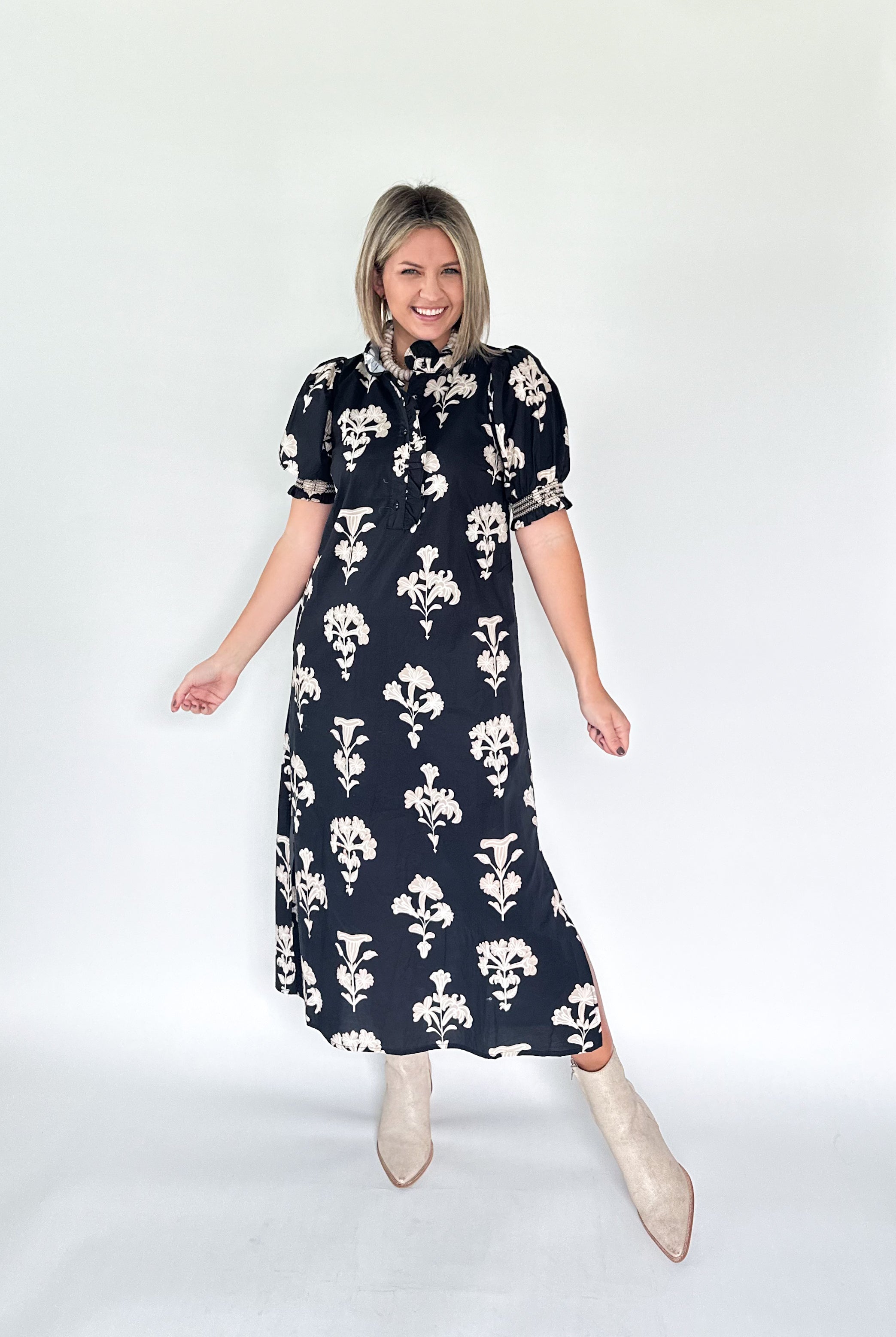 entro tuckernuck dupe maxi dress