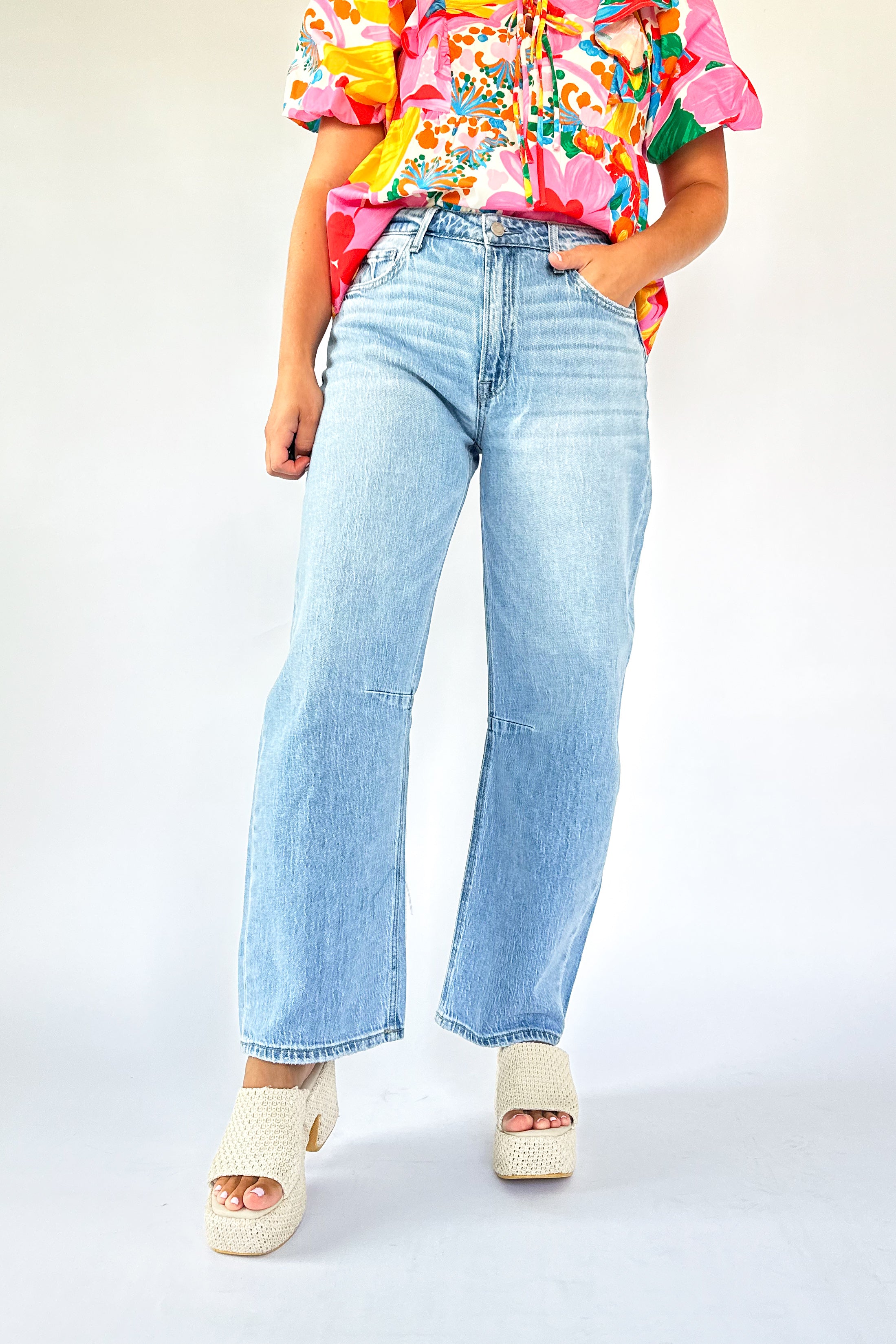 Kate High Rise Wide Barrel By Vervet