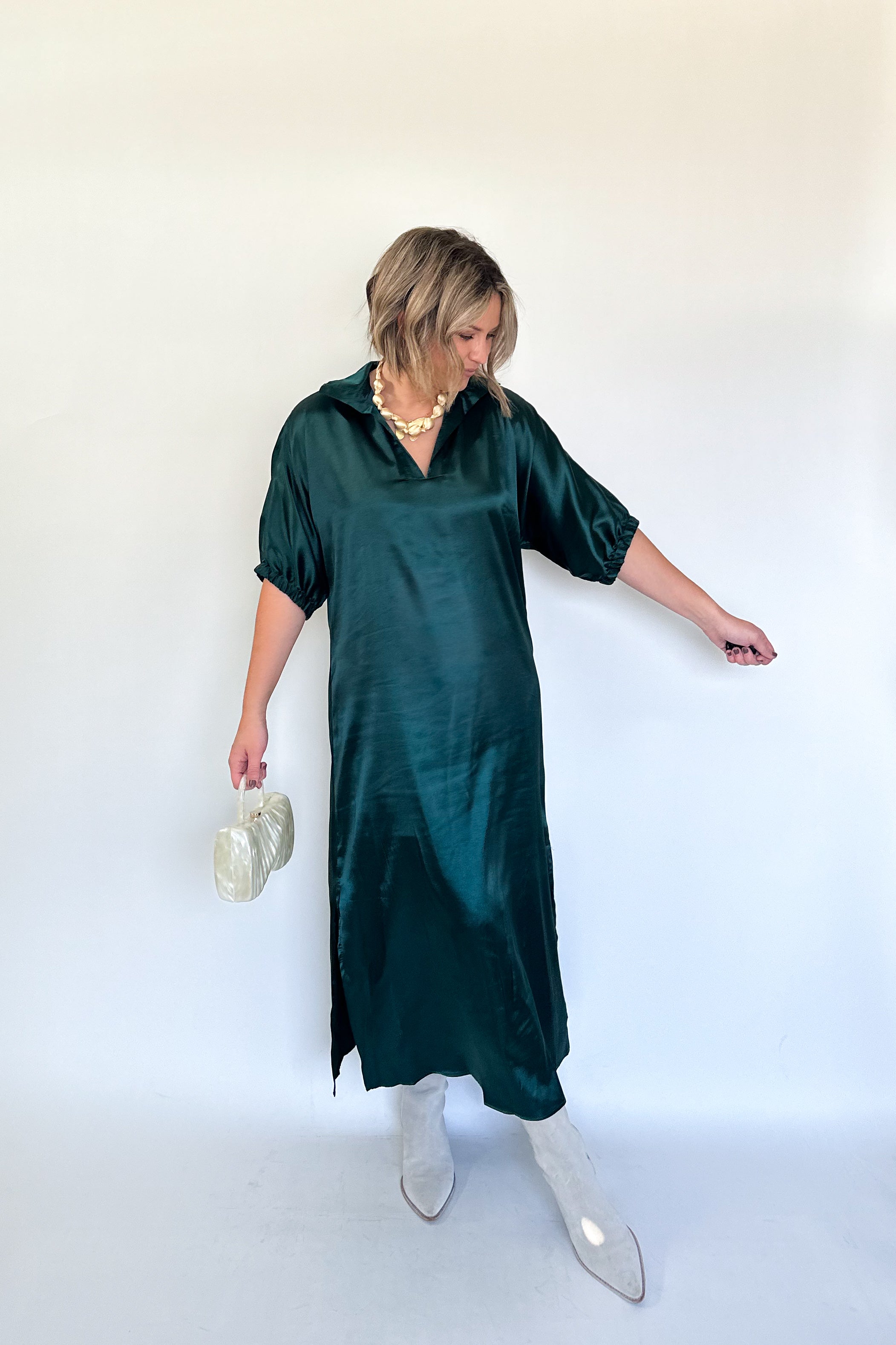 Adrienne Blakey maxi green