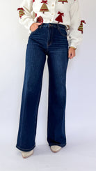 Olivia Super High Rise Wide Leg Jean By Vervet