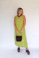 Sea Island Scallop Maxi Dress By Karlie