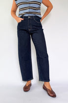 Divinity High Rise Slim Barrel By Vervet