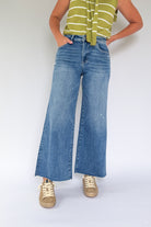 Olivia High Rise Ankle Wide By Vervet