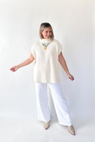 wishlist white sweater set