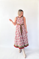 entro floral maxi dress