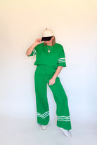 entro green lounge set