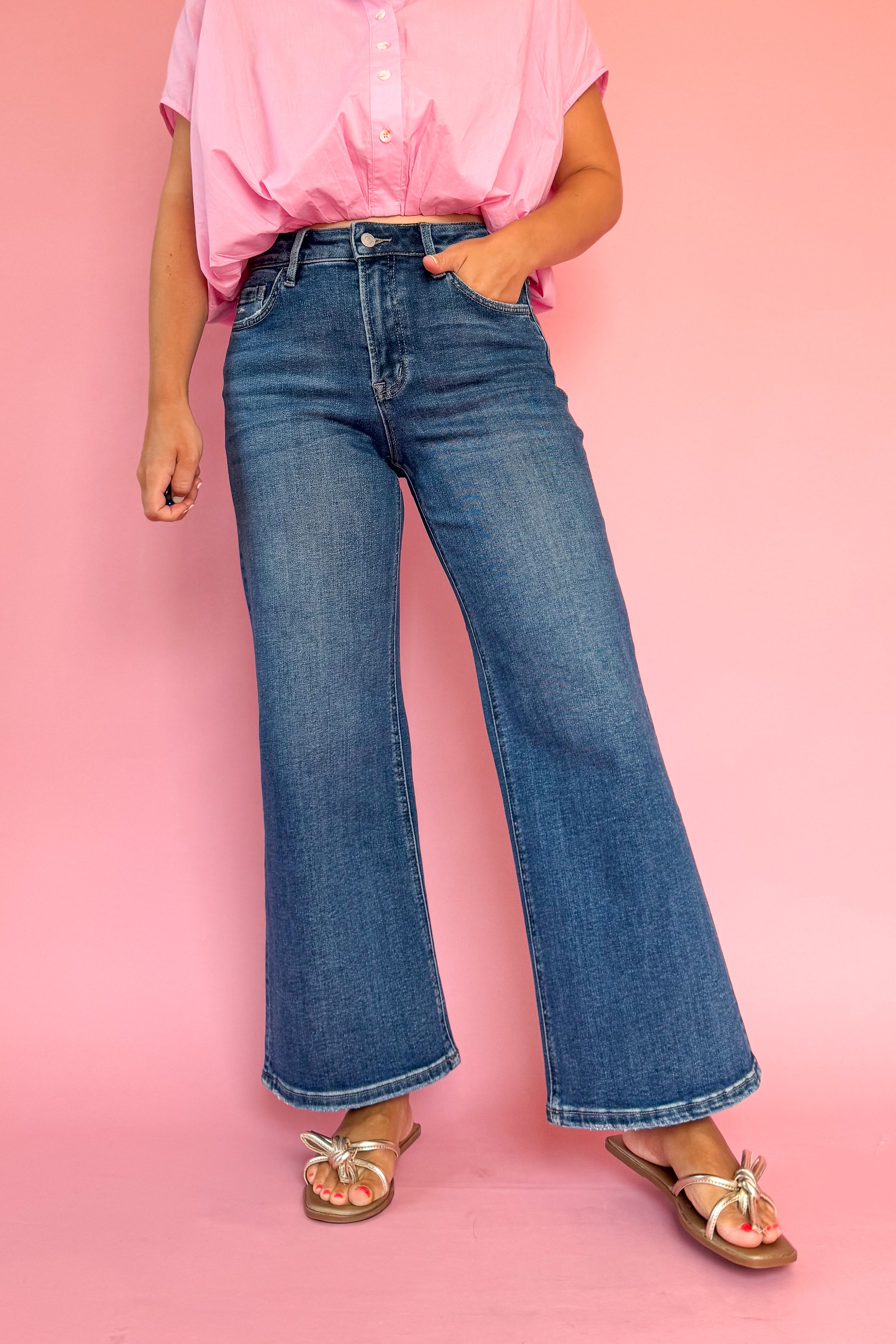 Lover High Rise Wide Leg By Vervet
