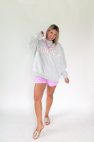 BUCKETLIST Mother Embroidered Mock Neck