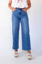 Blue Soul High Rise Crop Wide By Lovervet