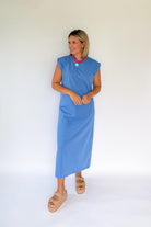 wishlist cobalt tee maxi dress
