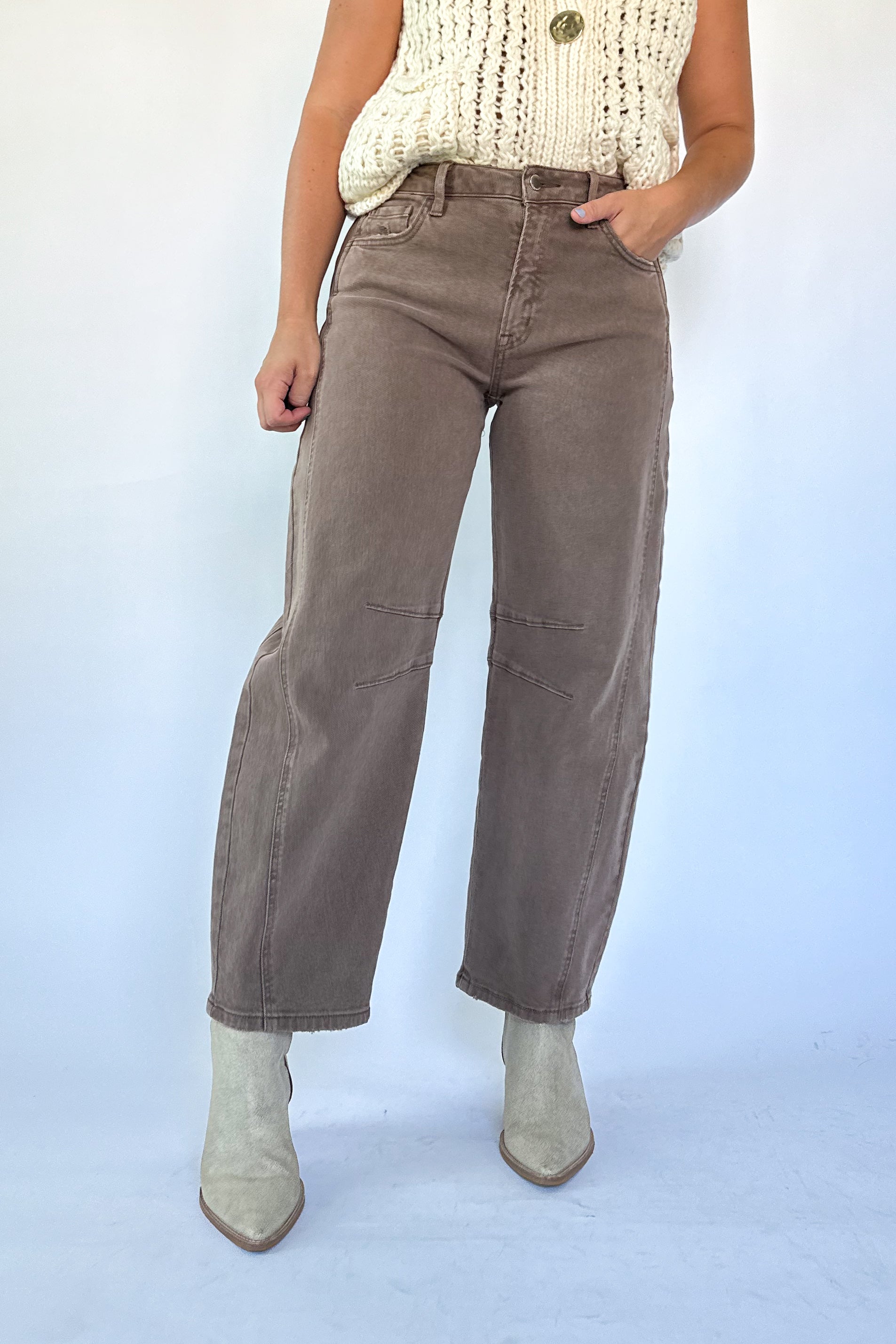 Stone High Rise Barrel By Vervet