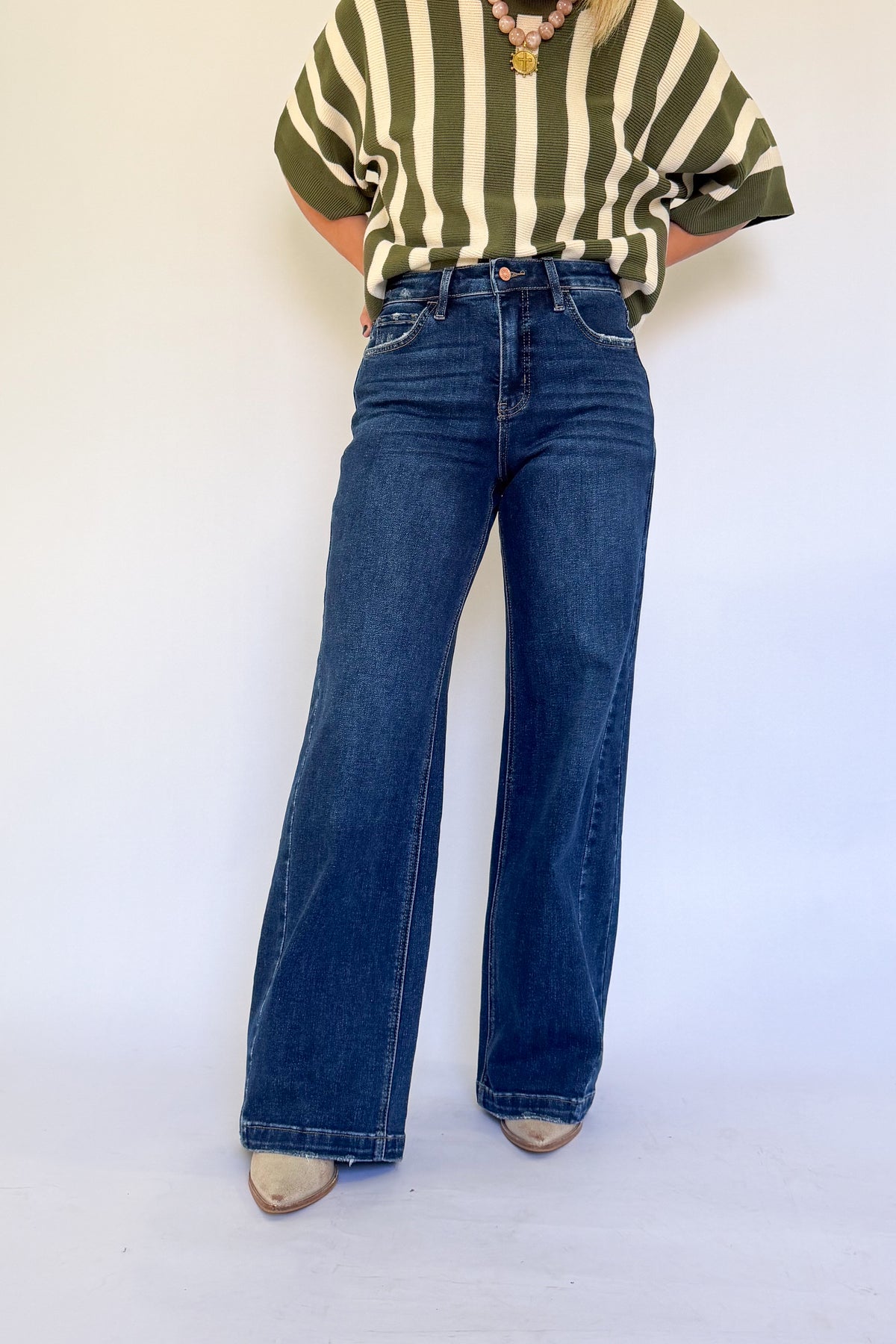 Outdone High Rise Wide Leg By Lovervet