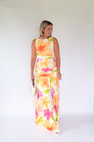 flying tomato floral maxi floral dress