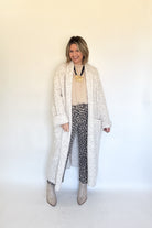 Mable sweater cardigan full length