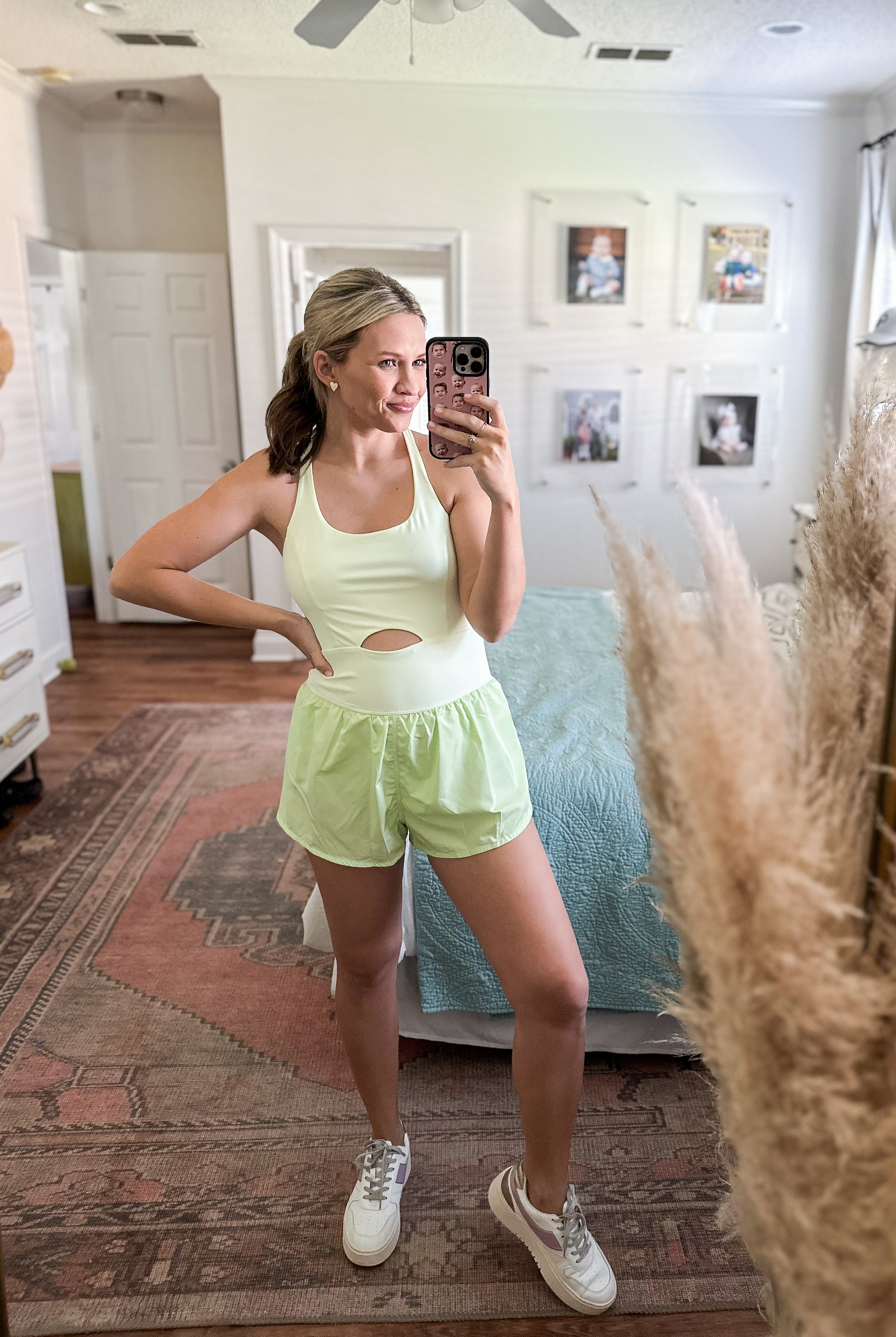 tcec athleisure romper free people dupe