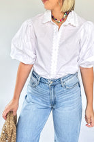 KARLIE WHITE RIC RAC TOP