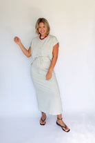 wishlist stripe black and white set