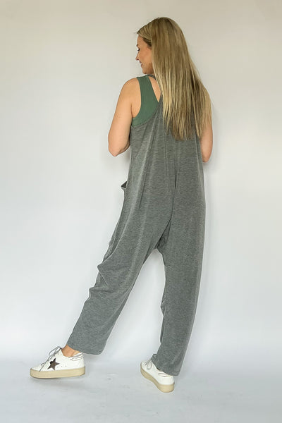 Low Rider Jumpsuit | Charcoal